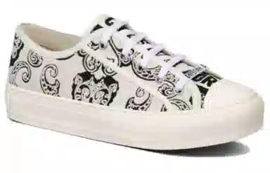DIOR Walk'n'Dior Low Top Sneakers Black White