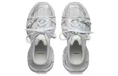 Balenciaga 3XL Silver White