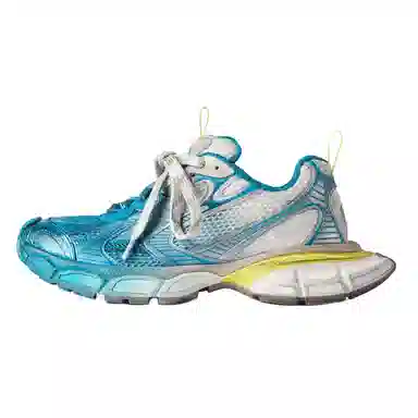 Balenciaga 3XL White Blue Gradient