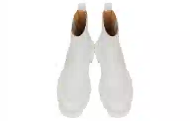 Both Gao Chelsea Boots White