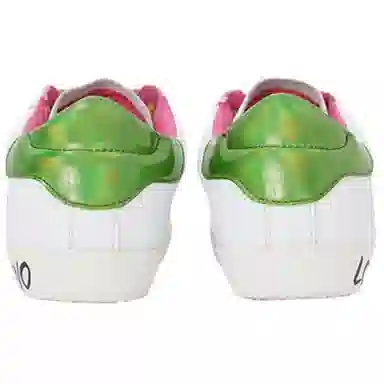 Love Moschino Round Toe Low Top Sneakers White