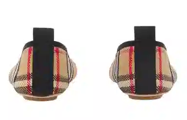 Burberry Vintage Check Ballet Flats Beige