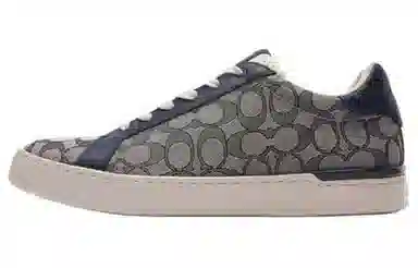 COACH Clip Midnight Blue