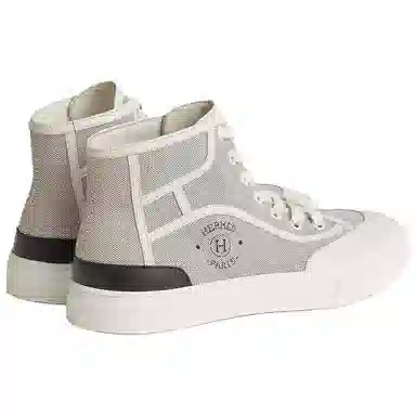 Hermes Get Up Canvas High Top