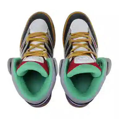 Gucci Basket High Top Black White Yellow