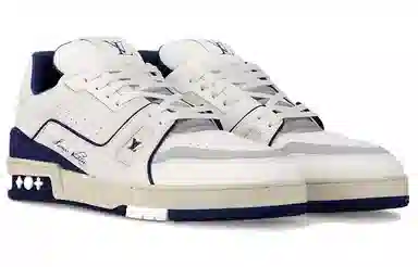 LOUIS VUITTON Trainer #54 White Blue