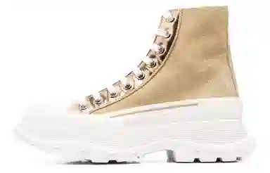 Alexander McQueen Tread Slick Gold