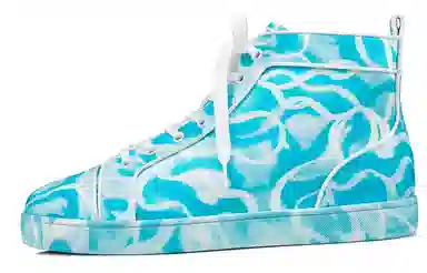 CL High-Top Fashion Sneakers Blue White