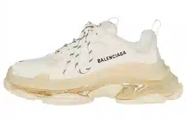Balenciaga Triple S Clear Sole Beige