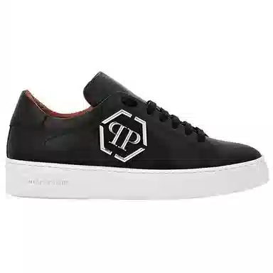 Philipp Plein Hexagon Low Top Black