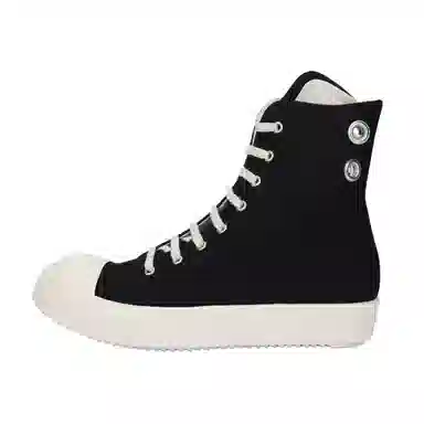 Rick Owens High-Top Sneakers Black