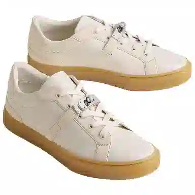 Hermes Day Low Sneakers Beige