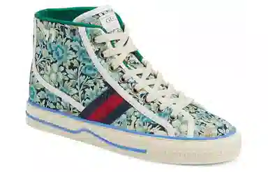 Gucci High-Top Sneakers Green