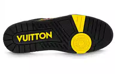 Yayoi Kusama x Louis Vuitton Trainer Black