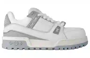 Louis Vuitton Trainer Maxi White Grey