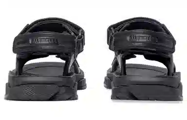 Balenciaga Tourist Sandals Black