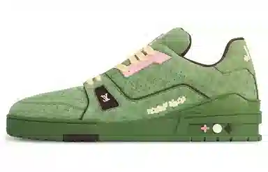 Tyler x Louis Vuitton Trainer Low Green