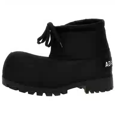 Balenciaga Short Boots Black