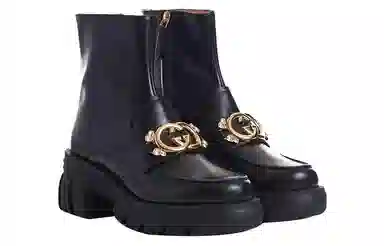 Gucci Short Boots Black