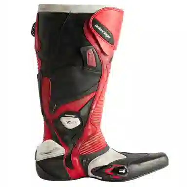 Balenciaga High Boots Red