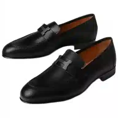 Hermes Loafers Black