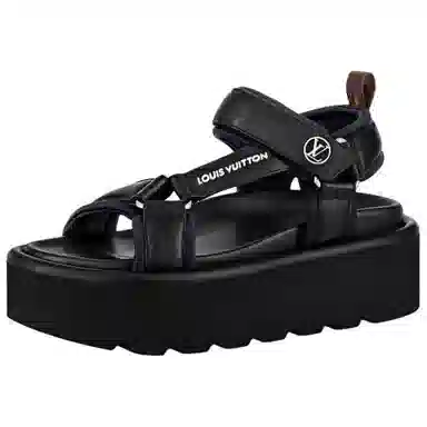 Louis Vuitton Sandals Black