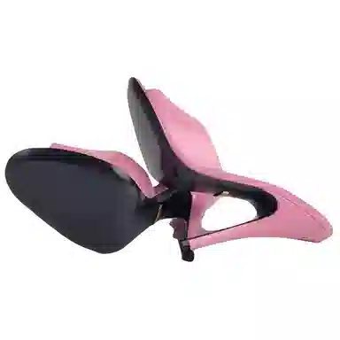 Gucci Pink Slide Sandals