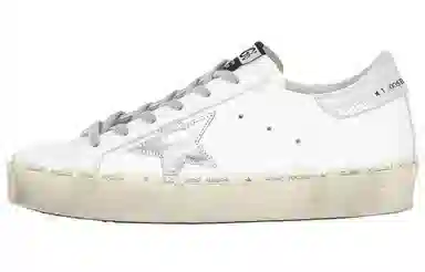 Golden Goose Hi Star Silver Tail