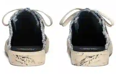 Balenciaga Denim Blue Slides