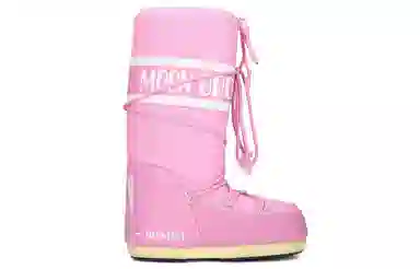 Moon Boot Fashion Mid Snow Boots Pink