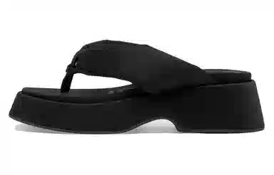 GANNI Flip Flops Black