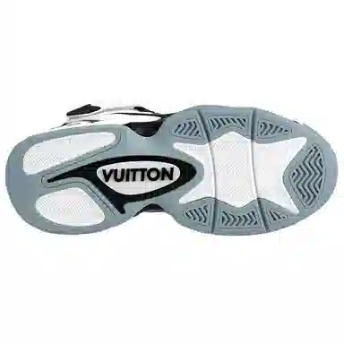 LOUIS VUITTON Trainer 2 White Black Floral