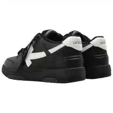 OFF-WHITE Out Of Office Low Top Sneakers Black