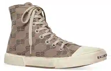 Balenciaga Paris High-Top Brown