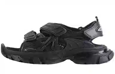 Balenciaga Track 2.0 Sandals Black