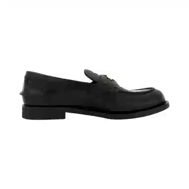 Miu Miu Penny Loafers Black