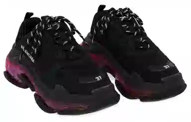 Balenciaga Triple S Black Pink