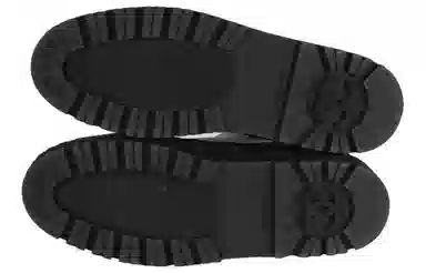 CHANEL Chelsea Boots White Black