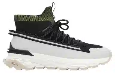 Moncler High-Top Sneakers Black Grey