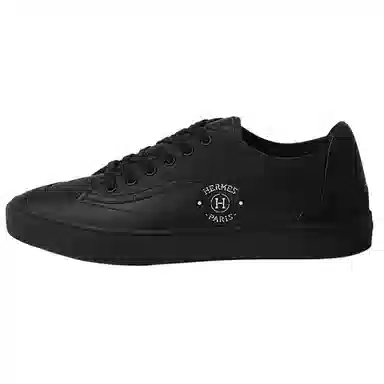 Hermes Epsom Low Top Sneakers Black