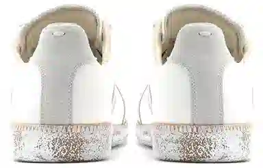 Maison Margiela Replica Painted Low White Grey