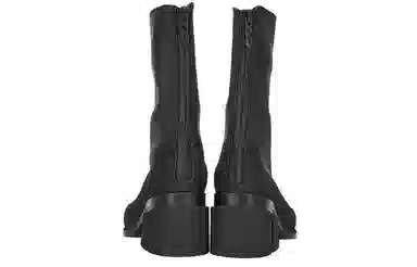 both Gao Series Ankle Boots Black