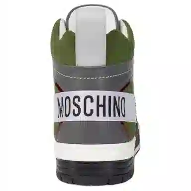 Moschino Streetball High-Top Green