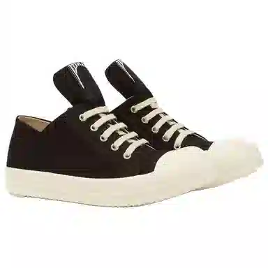 Rick Owens DRKSHDW Canvas Sneakers Black