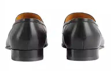 Gucci Round Toe Slip-On Sneakers 100th Anniversary