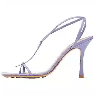 Bottega Veneta Stretch Sandals Purple