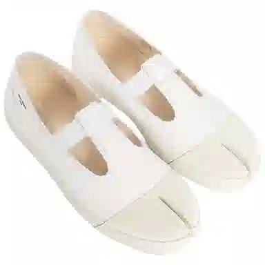 Maison Margiela Tabi Canvas Low White