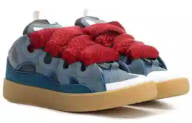 Lanvin Curb Blue Red