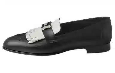 Hermes Loafers Black