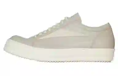 Rick Owens Low Sneakers White